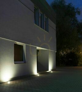 Outdoor Walkover Light SU-MA 6725 D Square Silver IP67 GU10 Adjustable small 4