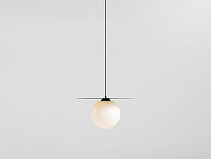 SKIVA BALL L pendant lamp - black small 3