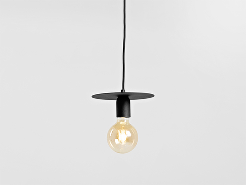 Check SKIVA S pendant lamp - black