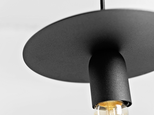 Check Black CustomForm SKIVA M pendant light Ø25 cm 1×E27 max. 60 W