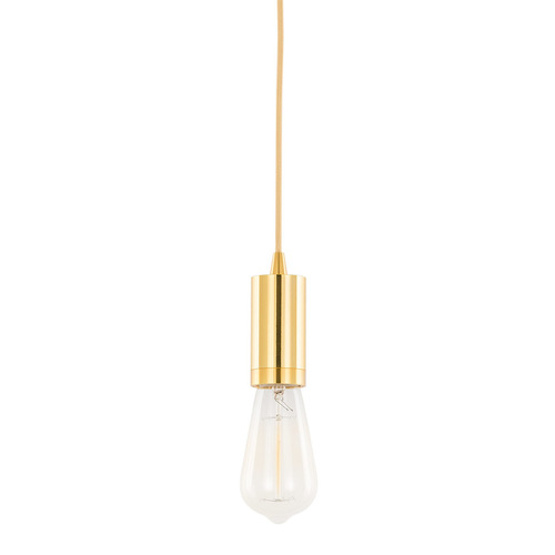 Check Italux Pendant Light Gold Aluminum E27 DS-M-038 GOLD