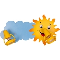 View A wall lamp in the shape of a joyful Sun3 522.62.08 A wall lamp in the shape of a joyful Sun3 522.62.08