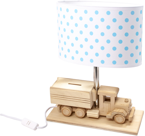 Check Children's table lamp Truck - Piggy bank 411.24.14