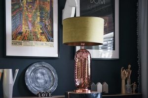 Stylish table lamp Chloe Lister Brown Famlight E27 60W 3 Stylish table lamp Chloe Lister Brown Famlight E27 60W small 3