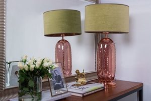 Stylish table lamp Chloe Lister Brown Famlight E27 60W 4 Stylish table lamp Chloe Lister Brown Famlight E27 60W small 4