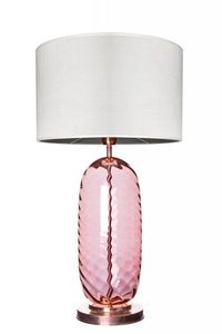 Beautiful table lamp Chloe Lister Brown Famlight E27 60W copper small 0