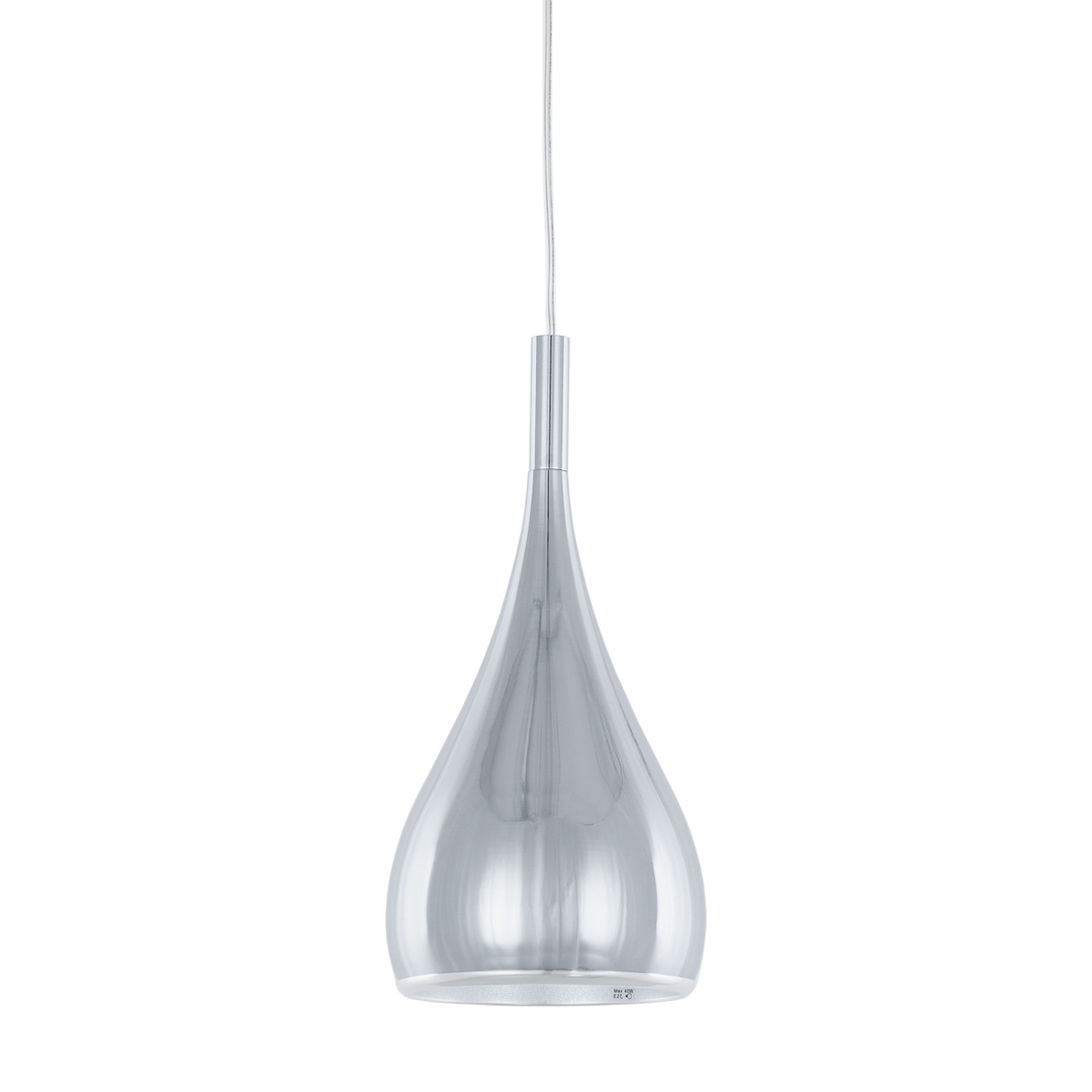 Italux Anon Chrome Pendant Light E27 16 cm Metal Alloy MA01986C-001 CH