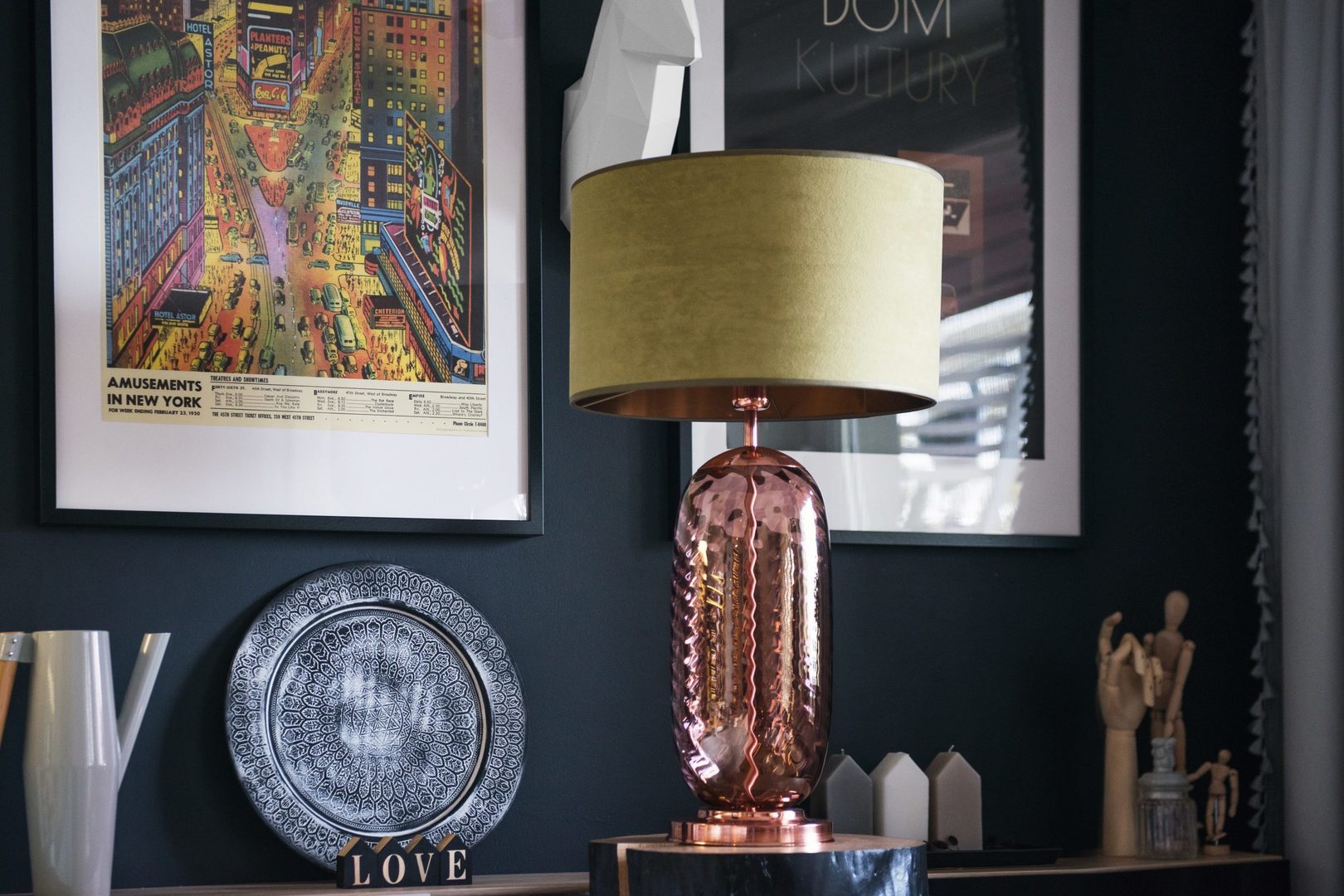 View Elegant table lamp Chloe Lister Brown MALEDIVES E27 60W hand-made Elegant table lamp Chloe Lister Brown MALEDIVES E27 60W hand-made