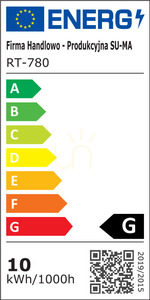 Outdoor Post Light SU-MA Rota RT-780 Dark Gray LED 10W 4000K 78 cm IP54 small 5
