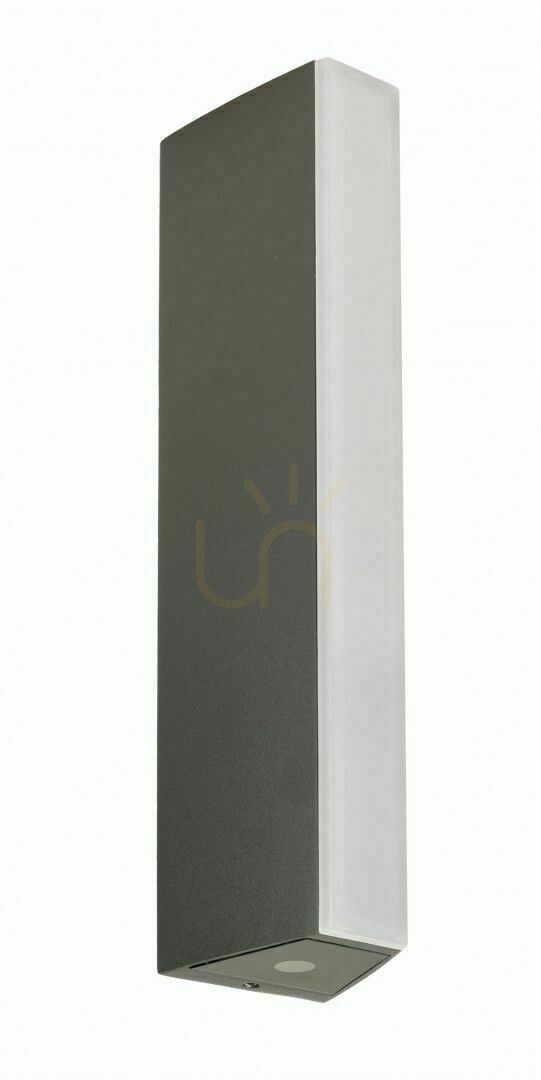Outdoor Wall Lamp SU-MA Tin M1401 DG LED 4000K Dark Gray IP54 2x6W