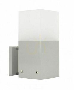 Outdoor Wall Light SU-MA Cube Max Silver Aluminum IP44 E27 CB-MAX K AL small 0