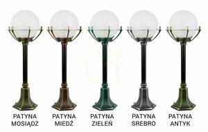 Outdoor Standing Light SU-MA Kule Black Patina 72 cm K 5002/3/KPO small 7