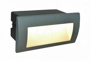 Outdoor Wall Recessed Light SU-MA M2031 LED 4W 3000K IP65 Dark Gray small 3