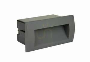 Outdoor Wall Recessed Light SU-MA M2031 LED 4W 3000K IP65 Dark Gray small 0