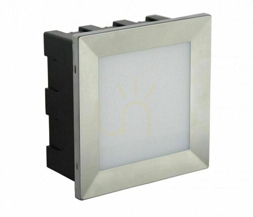 Check Outdoor Wall Recessed Light SU-MA LED Inox 3000K IP65 D 04
