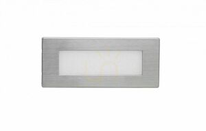 Outdoor Wall Recessed Light SU-MA MUR LED Inox E 04 3000K IP65 Stainless Steel small 1