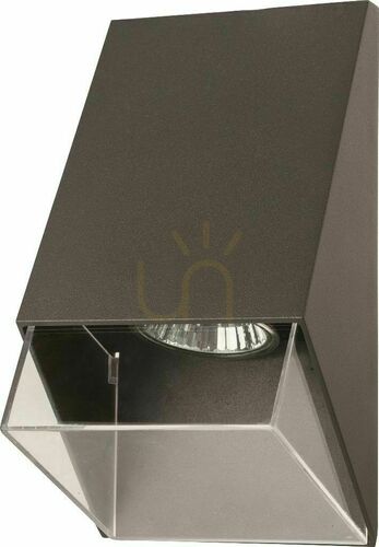 Check Outdoor Wall Lamp SU-MA Oli M1503 Dark Gray GU10 IP54 35W LED