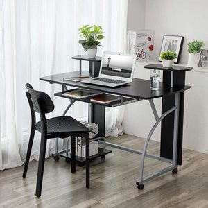 LCD812B Songmics multifunctional computer desk small 2