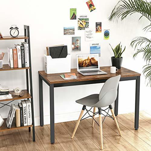 Check Computer desk / rustic brown table LWD64X