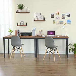 Computer desk / rustic brown table LWD64X small 1