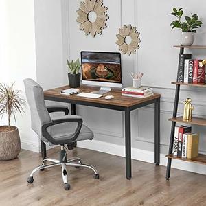 Computer desk / rustic brown table LWD64X small 2
