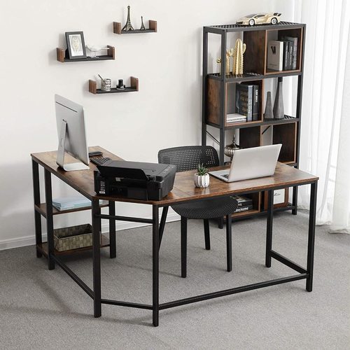 Check Corner computer desk LWD72X