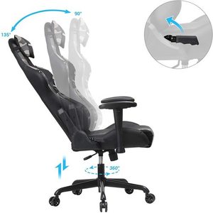 Military Moro RCG42GY gaming chair small 1