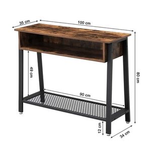 Rustykany Brown LNT93X console small 3