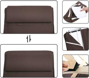 Rocking chair brown fabric LYY10ZV1 small 5
