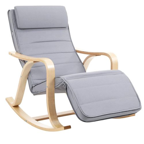 Check Light gray rocking chair LYY41G