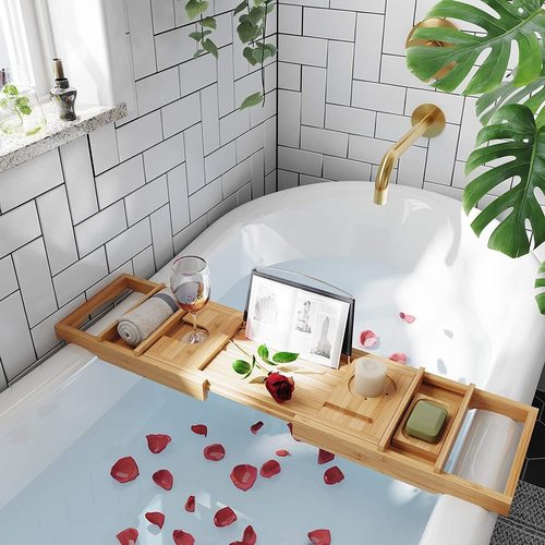 Check CADDY SPA extensible tub tray with handles