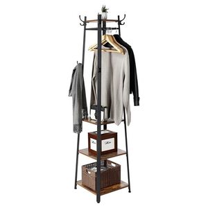 LCR80X retro loft hanger for jackets / coats with shelves 4 LCR80X retro loft hanger for jackets / coats with shelves small 4