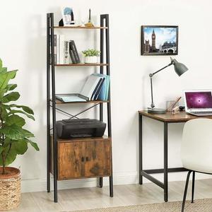 Bookcase Alinru retro loft rustic brown 173 cm LLS47BX VASAGLE small 2