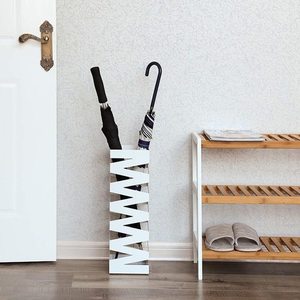 White LUC16W umbrella stand small 1