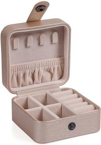 JEWELERY Storage box - a small box, powder pink JBC147GD small 0
