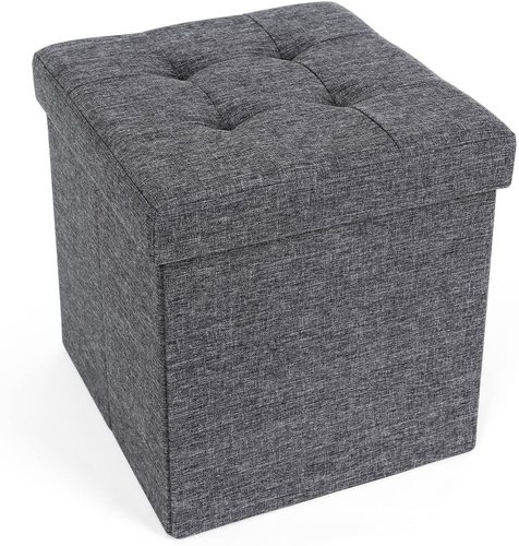 Check Folding pouffe with a container LSF27Z
