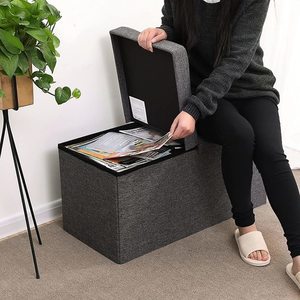 Folding pouffe with storage LSF46GYZ small 2