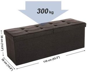 Folding pouffe LSF77Q small 4