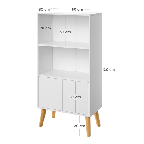 Check LBC09WT bookcase