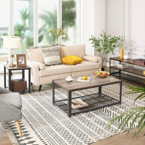 LET41MG VASAGLE loft style coffee table small 2