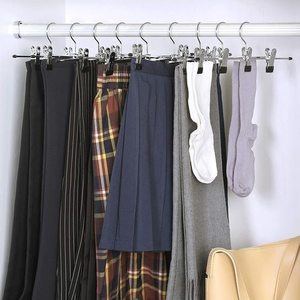 Set of 20 metal Hangers for Pants CRI003-20 small 1