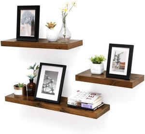 Wall Shelf Rustic Brown LWS28BX small 4