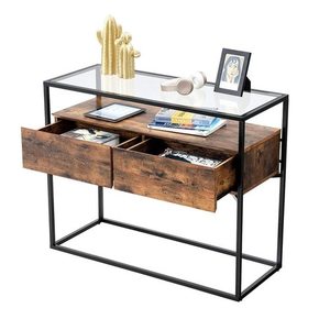 Loft console rustic brown LNT11BX 1 Loft console rustic brown LNT11BX small 1