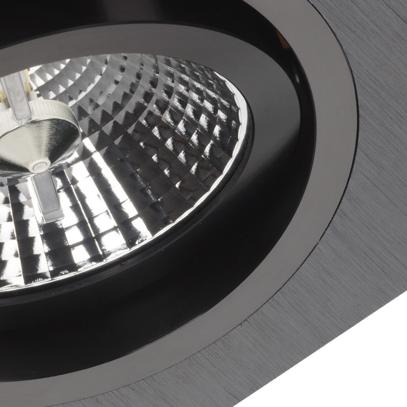 Preview Black Square Downlight Alcazar 141.BB Black Square Downlight Alcazar 141.BB