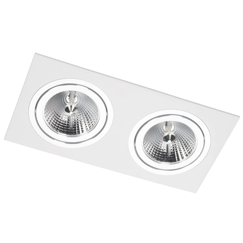 View White Double Eyelet Alcazar with Chrome 142.WC White Double Eyelet Alcazar with Chrome 142.WC