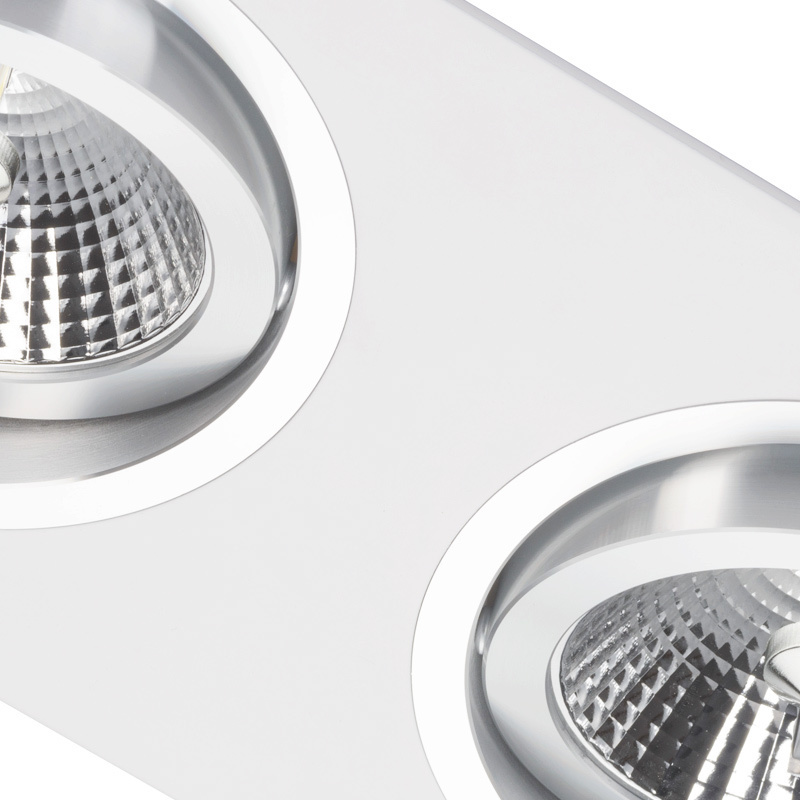 Preview White Double Eyelet Alcazar with Chrome 142.WC White Double Eyelet Alcazar with Chrome 142.WC