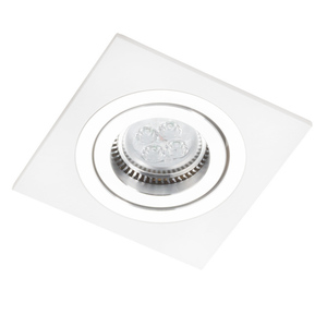 White Square Alcazar with Chrome 541.WC small 1