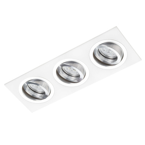 White Triple Spot with Chrome Alcazar 543.WC 0 White Triple Spot with Chrome Alcazar 543.WC small 0