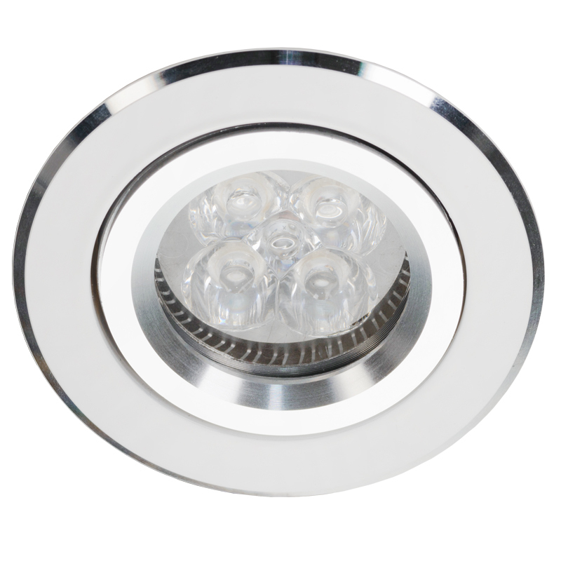View White Reclining Downlight with Alcoy 540.WC Chrome White Reclining Downlight with Alcoy 540.WC Chrome