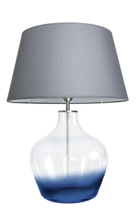 Stylish table lamp Famlight Madeira Blur gray / white E27 60W small 0